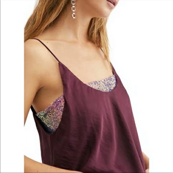Intimataly Free People Sequenced Cami Top - Picture 2 of 8